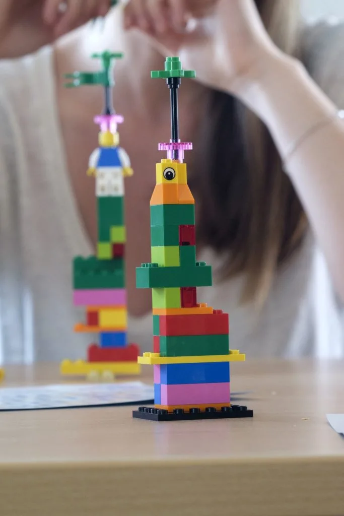 Lego construction.