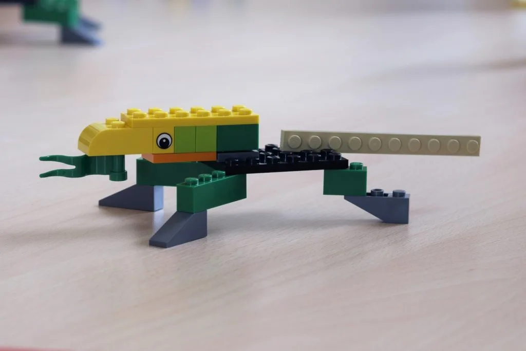 Lego construction.
