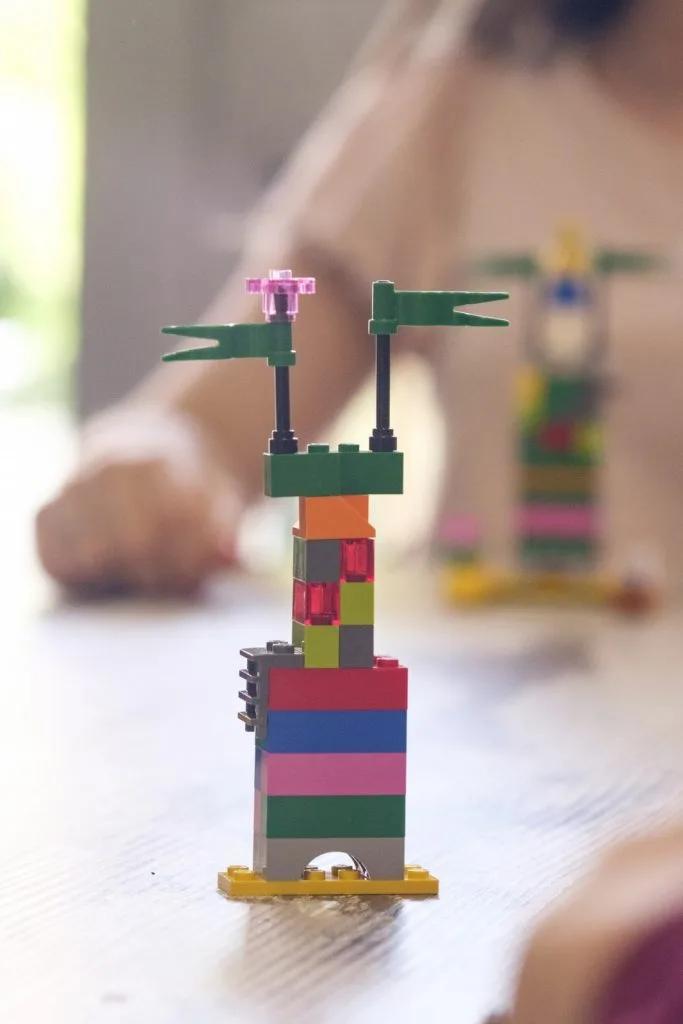 Lego construction.