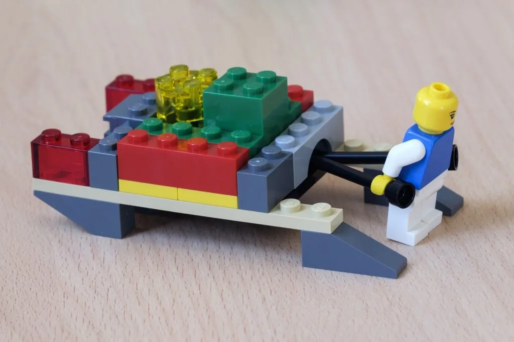 Lego construction.